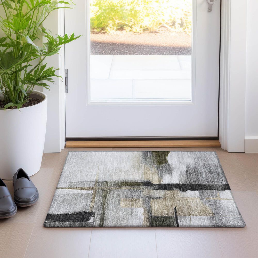 Dalyn Rug Company Ravenna RN9 1&#39;8&quot; x 2&#39;6&quot; Gray Area Rug, , large