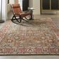 Karastan Spice Market Myanmar 90668-50123 9"6" x 12"11" Aqua Area Rug, , large