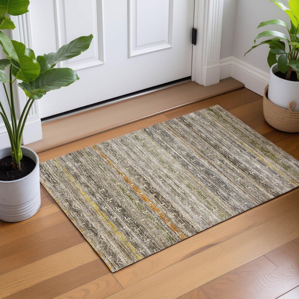 Dalyn Rug Company Vico VC6 Gray 2'6" x 3'10" Area Rug, , large