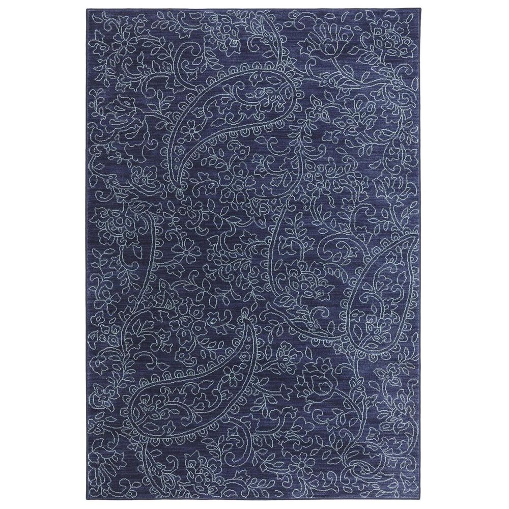 Mohawk Savannah Kingston 90487-50102 9"6" x 12"11" Indigo Area Rug, , large