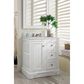 James Martin Vanities De Soto 30" Single Bathroom Vanity in Bright White with 3 cm Lime Delight Quartz Top and Rectangular Sink, , large