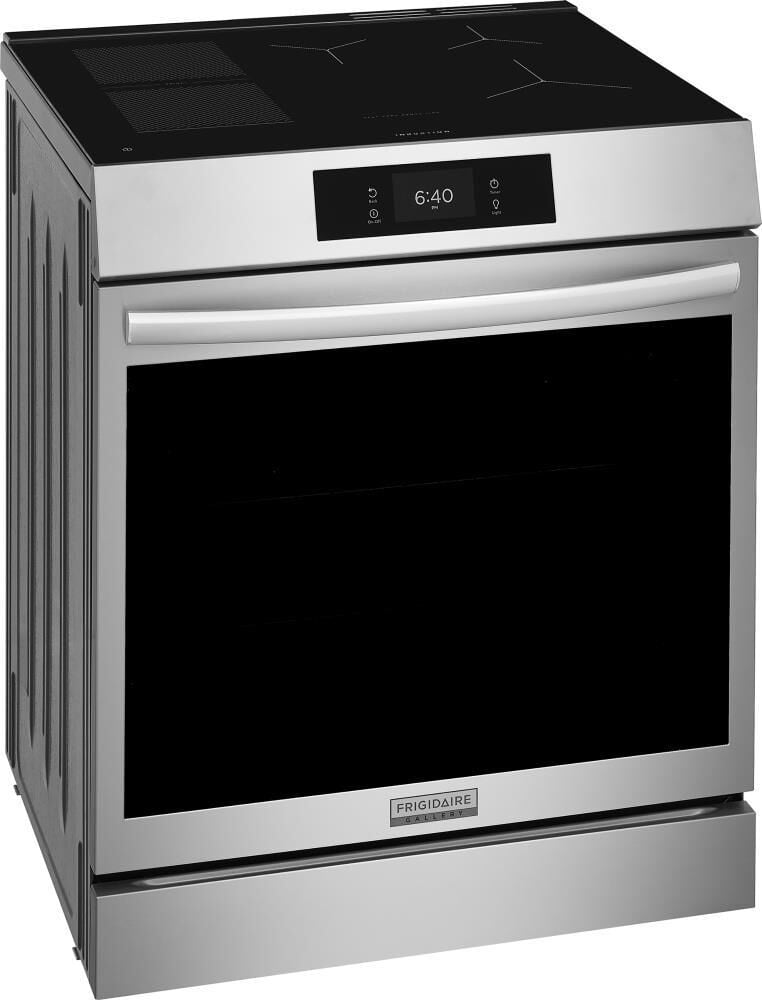 Frigidaire Gallery 30&quot; Freestanding Induction Convection Range with Stone-Baked Pizza in Stainless Steel, , large