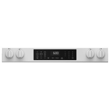 GE Appliances 30" Slide-In Electric Convection Range with No Preheat Air Fry in White, , large
