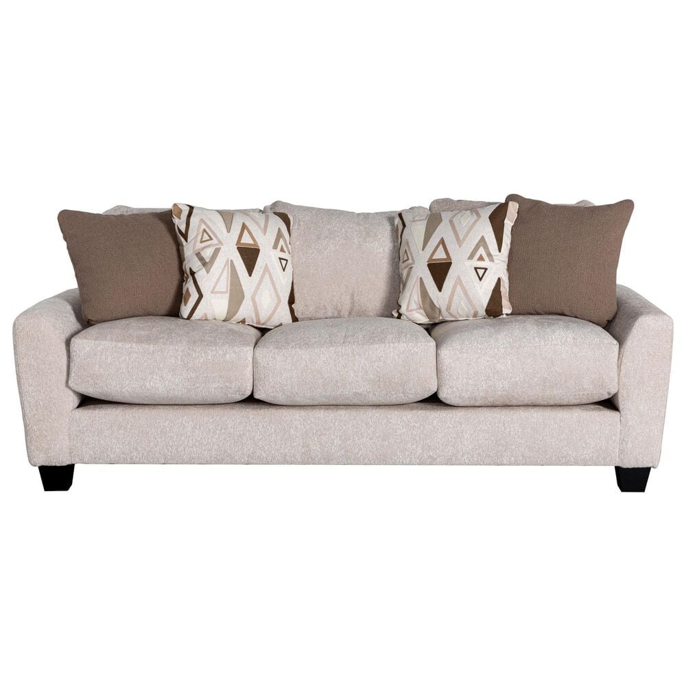 Michael Nicholas Designs Pinehurst Stationary Sofa in Ward Platinum, , large