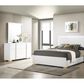 Pacific Landing Marceline 3-Piece King Bedroom Set in White, , large