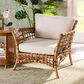 Baxton Studio Babette Arm Chair in White, , large