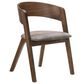 Armen Living Jackie Dining Chair in Walnut, , large