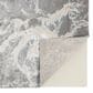 Feizy Azure Gray and Blue 5" x 8" Area Rug, , large