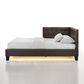 Mayberry Hill Julesburg Corner Full Platform Bed in Rich Brown, , large