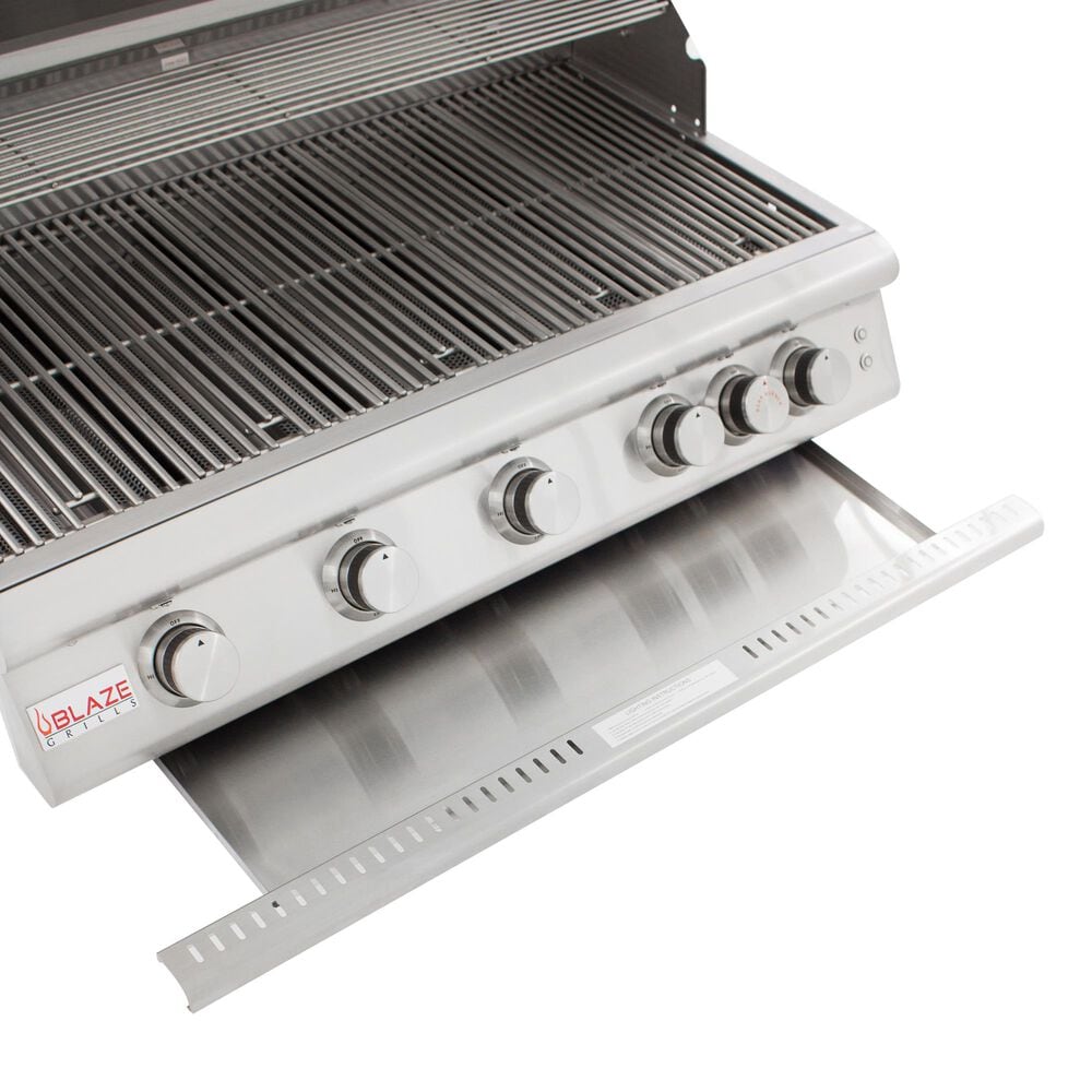 Blaze 40&quot; LTE Liquid Propane Grill with 5-Burner in Stainless Steel, , large