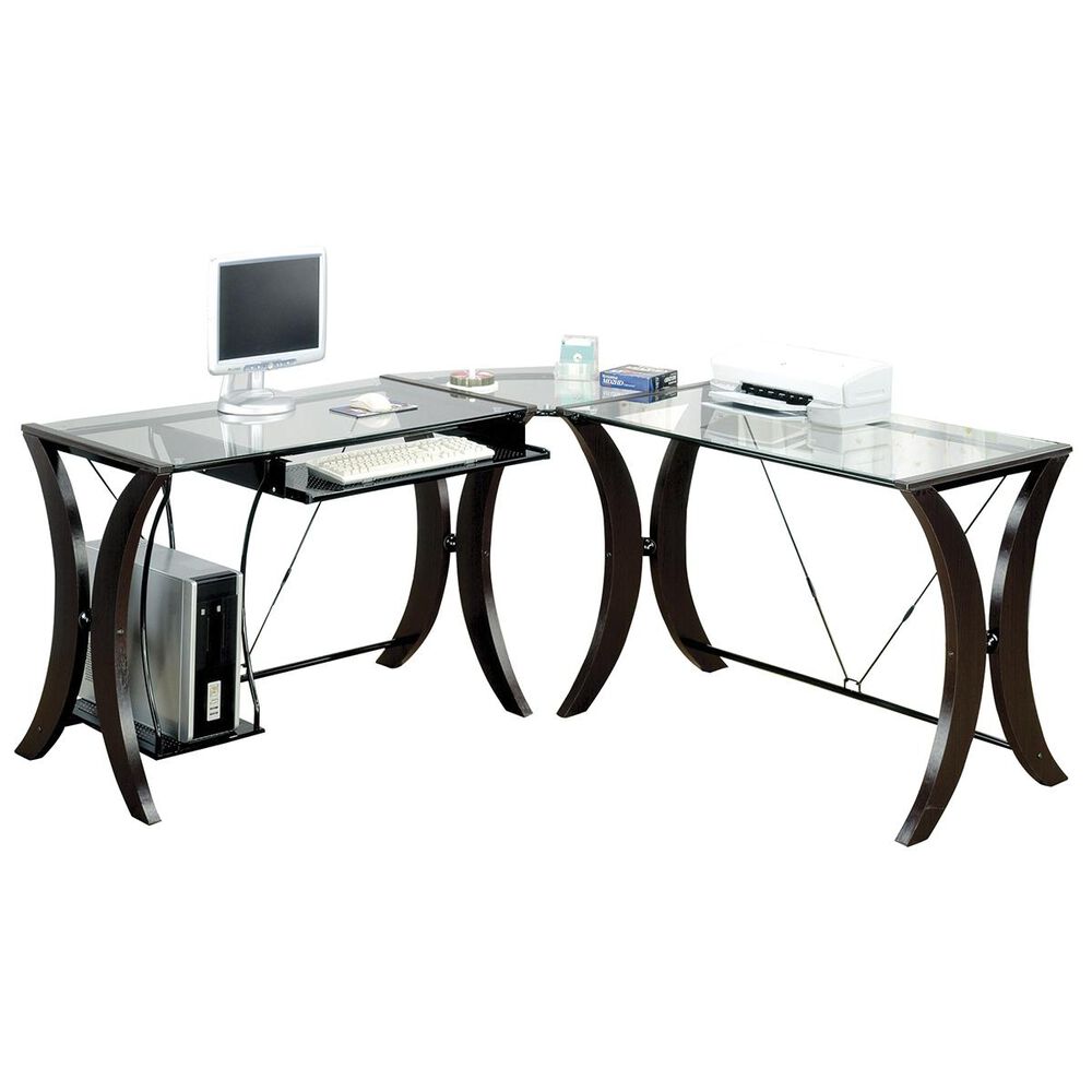 Pacific Landing L-Shape Computer Desk Unit, , large
