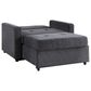 Steve Silver Convertible Sleeper Chair in Gray, , large