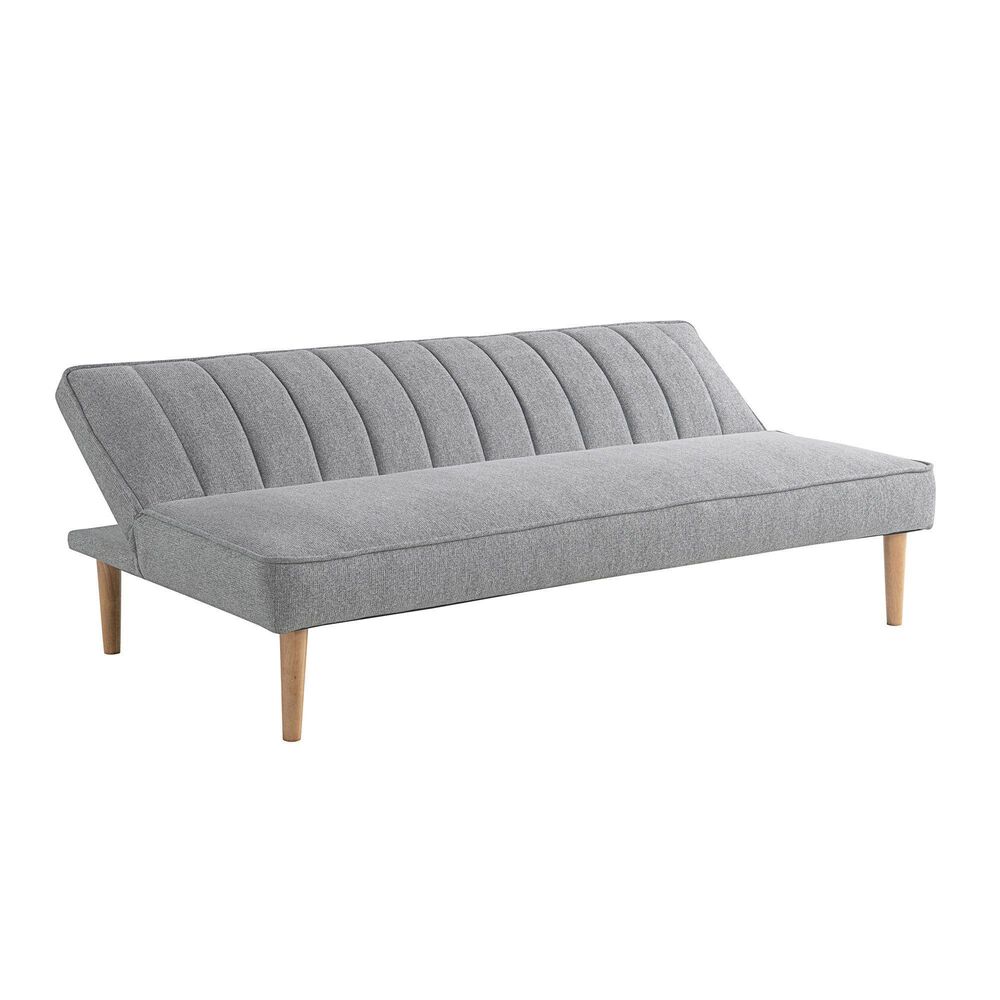 Lifestyle Solutions Salem Convertible Sofa in Light Gray, , large