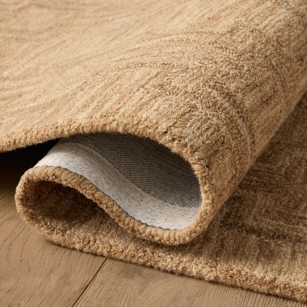 Loloi Barrow Camel and Brown 2&#39;3&quot; x 3&#39;9&quot; Area Rug, , large