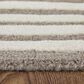 Feizy Kimball Taupe and Ivory 9" x 12" Area Rug, , large