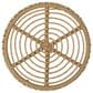 Hearth and Haven Elaine 2-Piece Patio Chat Set with Beige Cushion in Light Brown, , large