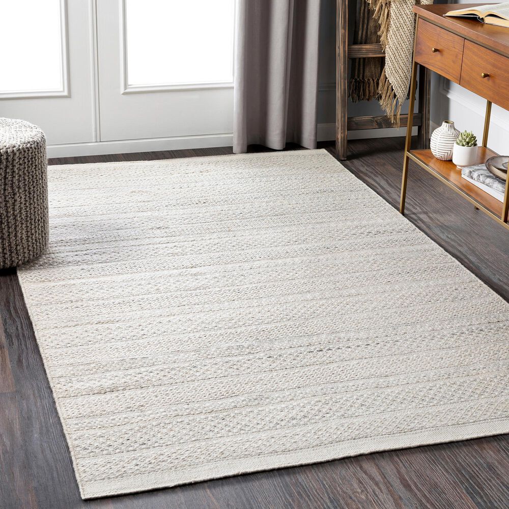 Surya Azalea 10&#39; x 14&#39; Charcoal, Light Beige and Tan Area Rug, , large