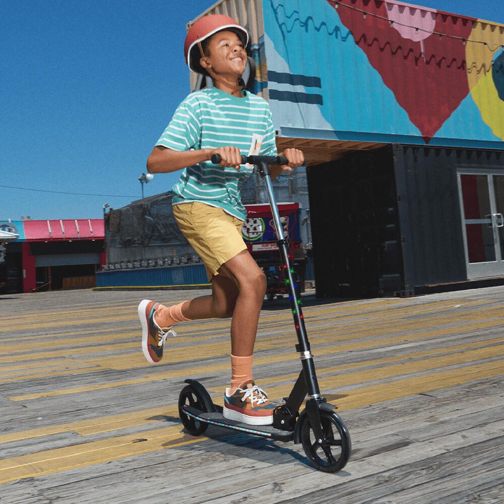 Jetson Jupiter Jumbo Light-Up Scooter in Black, , large
