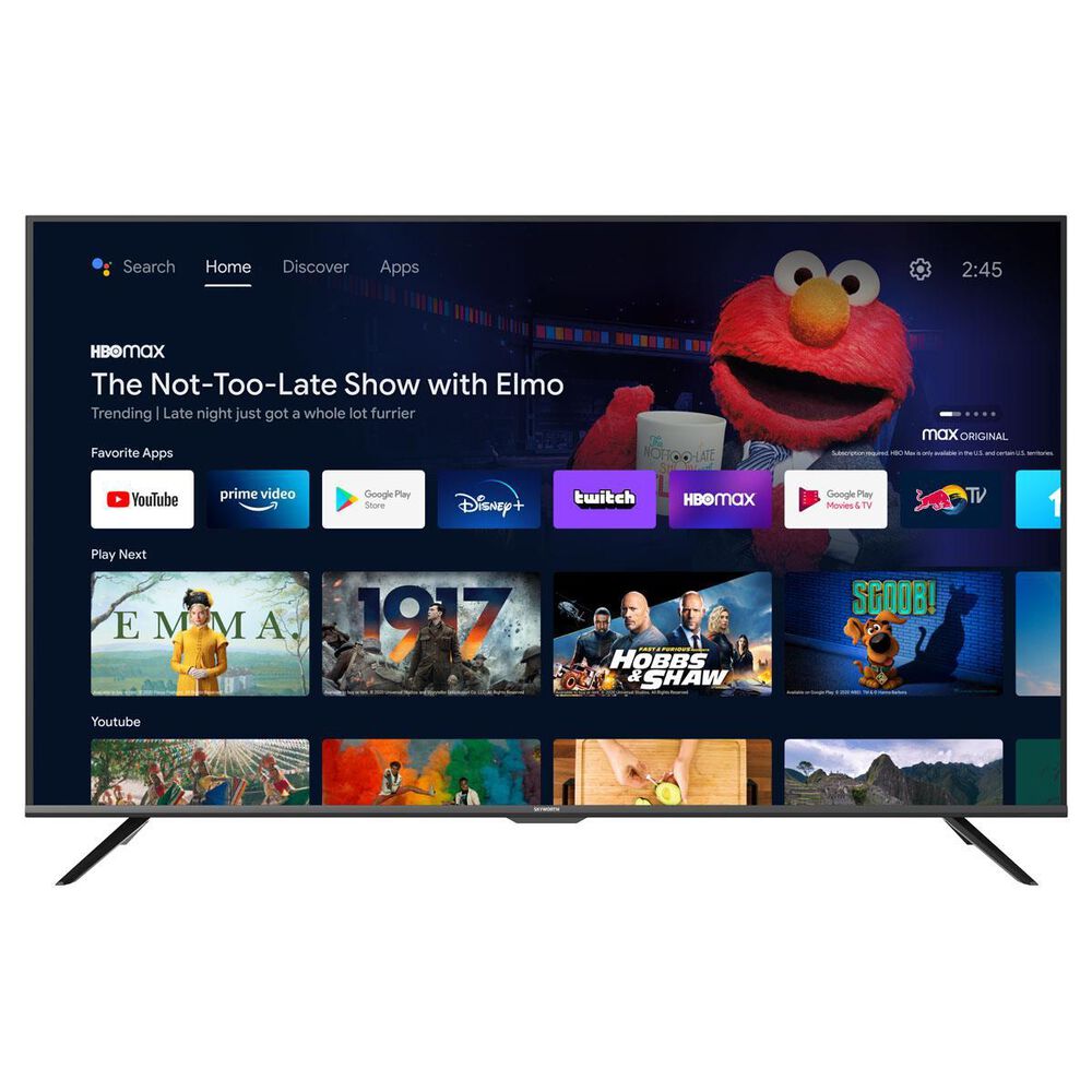 Skyworth 43" Class 4K Smart LED UHD Android TV, , large