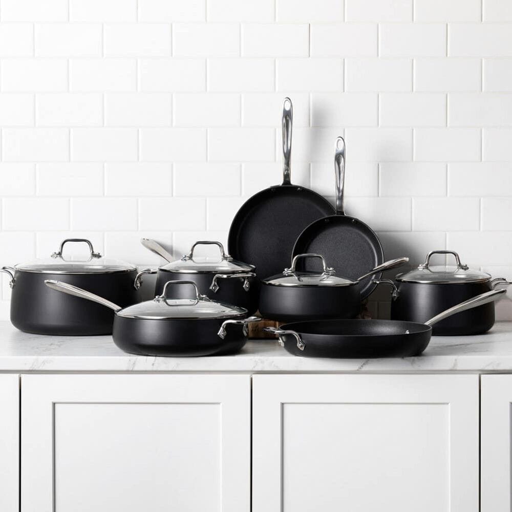 All-Clad HA1 Expert 2.5-Quart Nonstick Sauce Pan with Lid in Black, , large