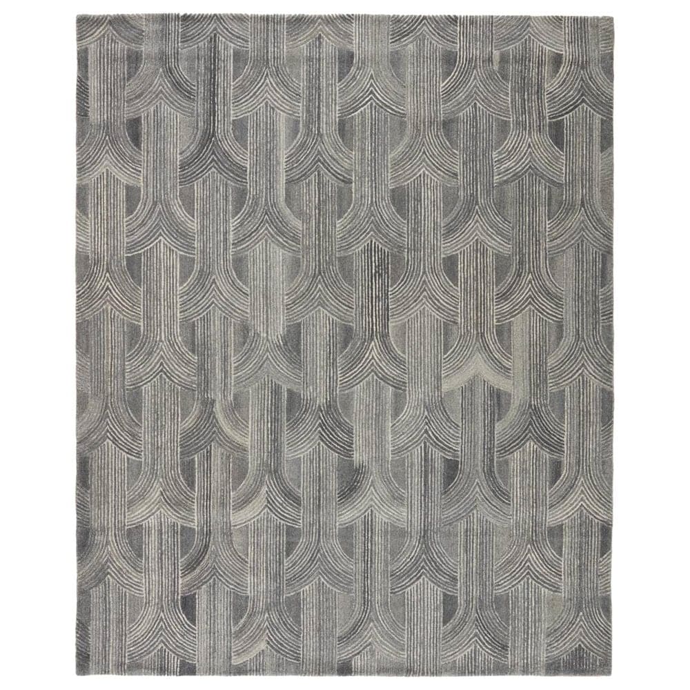 Jaipur Pathways by Verde Home Manhattan 6" x 9" Steeple Gray Area Rug, , large