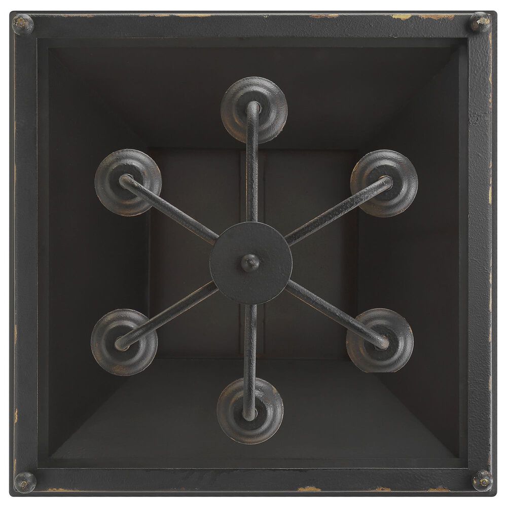 Golden Lighting Abingdon 6-Light Pendant in Antique Black, , large