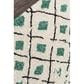 Novogratz Bungalow BUN-2 7"6" x 9"6" Green Area Rug, , large
