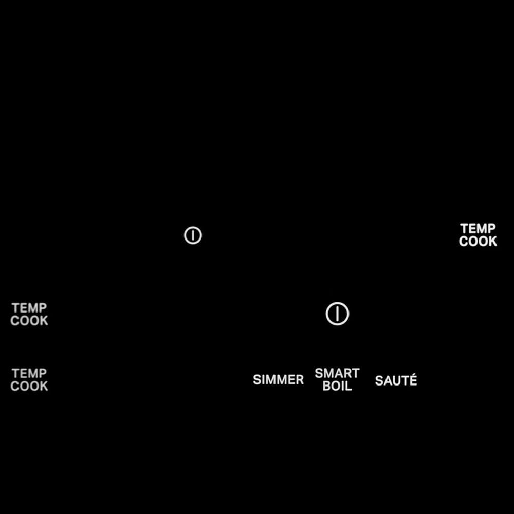 KitchenAid 36" Induction Cooktop with 5 Cooking Zones in Black, , large