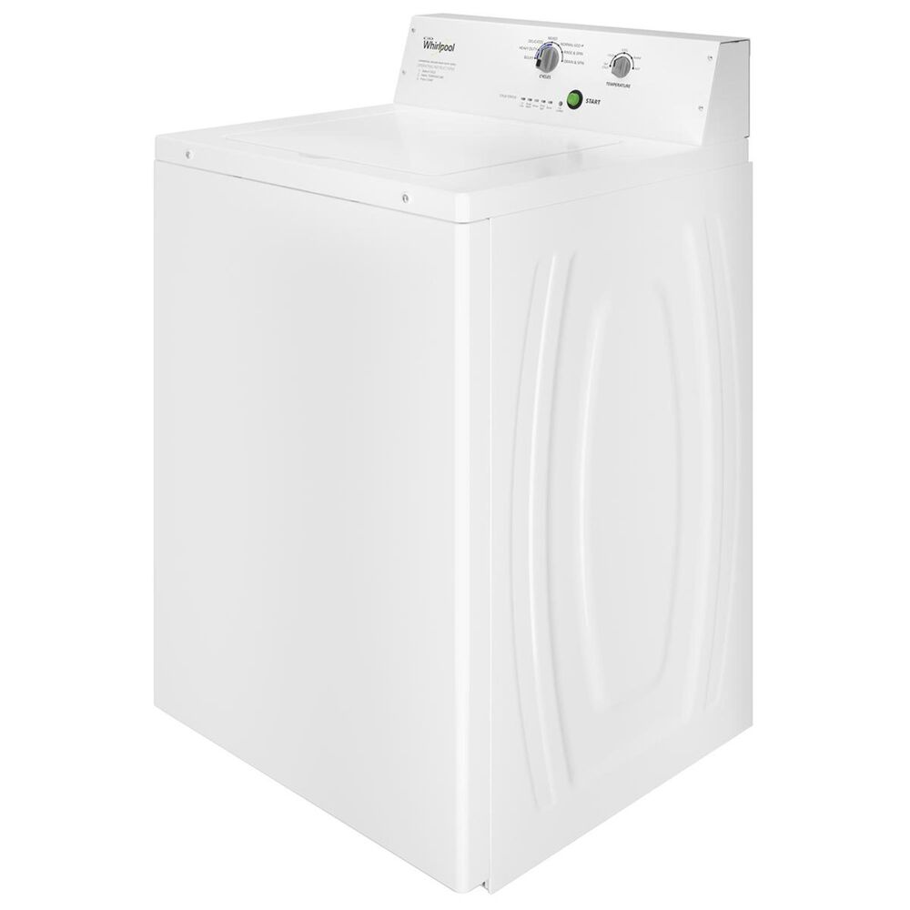 Whirlpool 27" Commercial Top Load Washer in White, , large