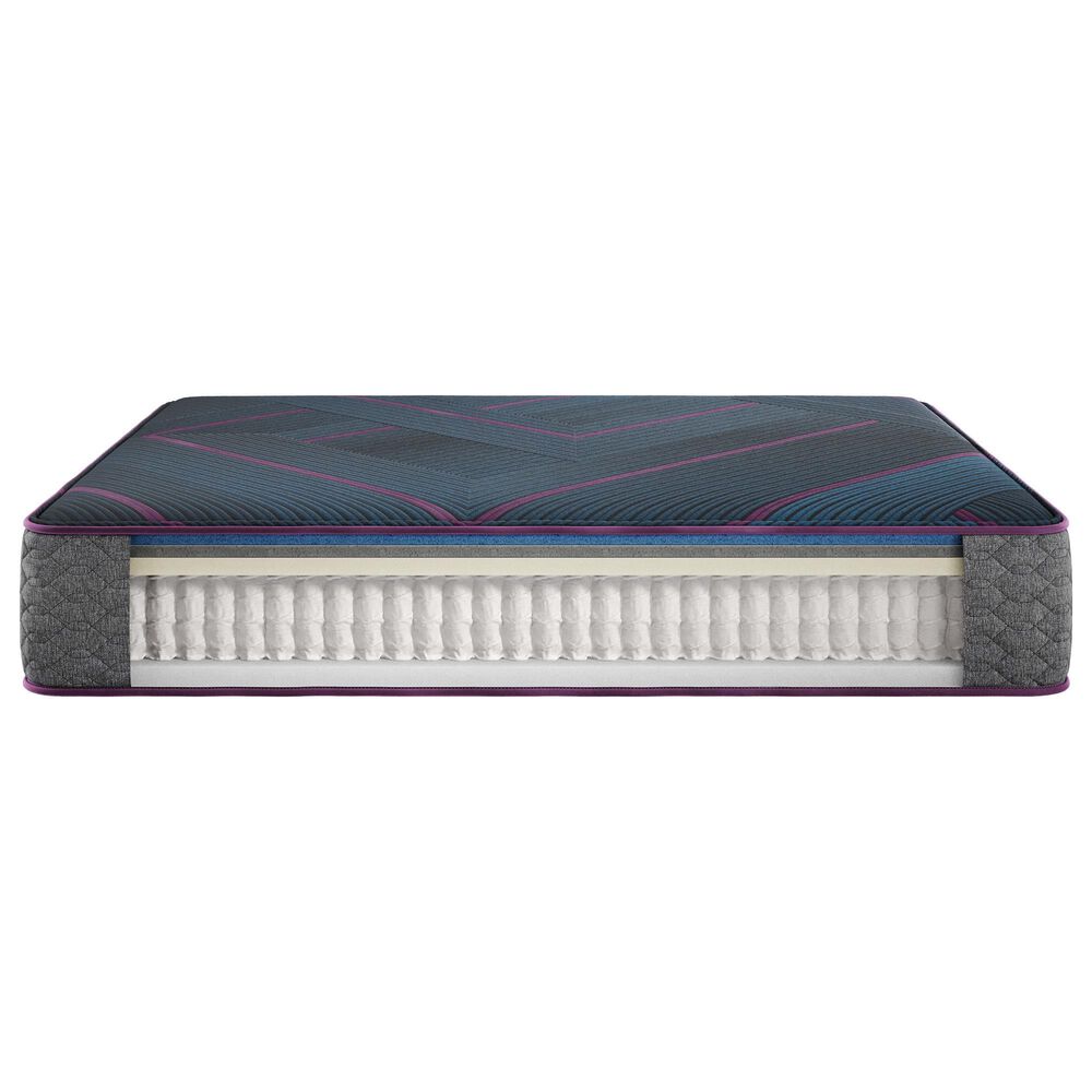 Beautyrest World Class Level Three Hybrid Firm Queen Mattress, , large