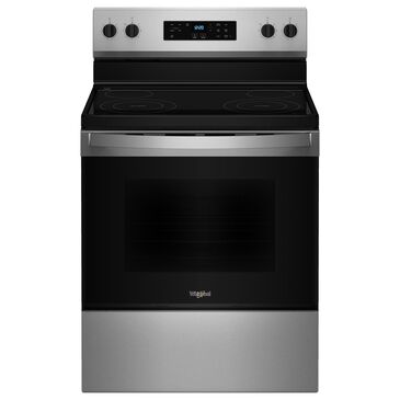 Whirlpool 5.3 Cu. Ft. Electric Range with Self-Cleaning in Stainless Steel, , large
