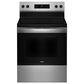 Whirlpool 5.3 Cu. Ft. Electric Range with Self-Cleaning in Stainless Steel, , large