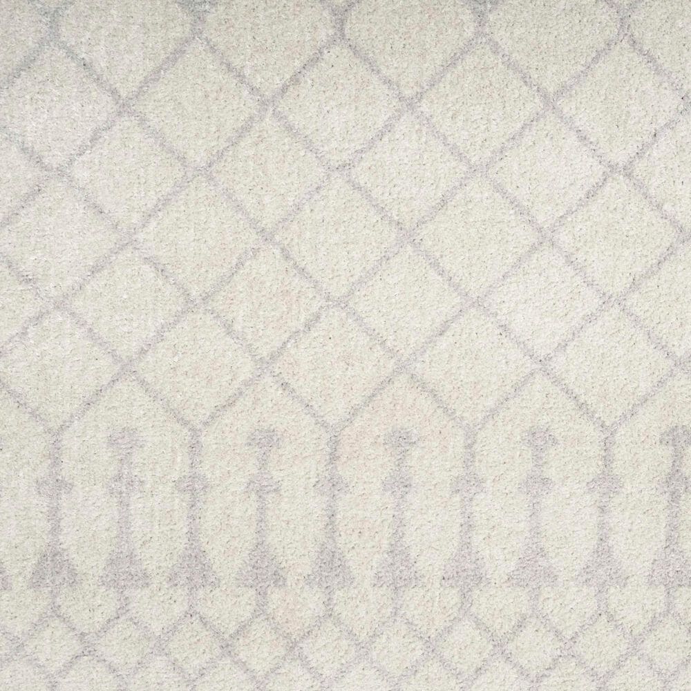 Nourison Astra Machine Washable 2&#39;2&quot; x 8&#39; Ivory Runner, , large