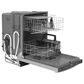 GE Appliances 24" Built-In Bar Handle Dishwasher with 50 dBA in Fingerprint Resistant Stainless Steel, , large