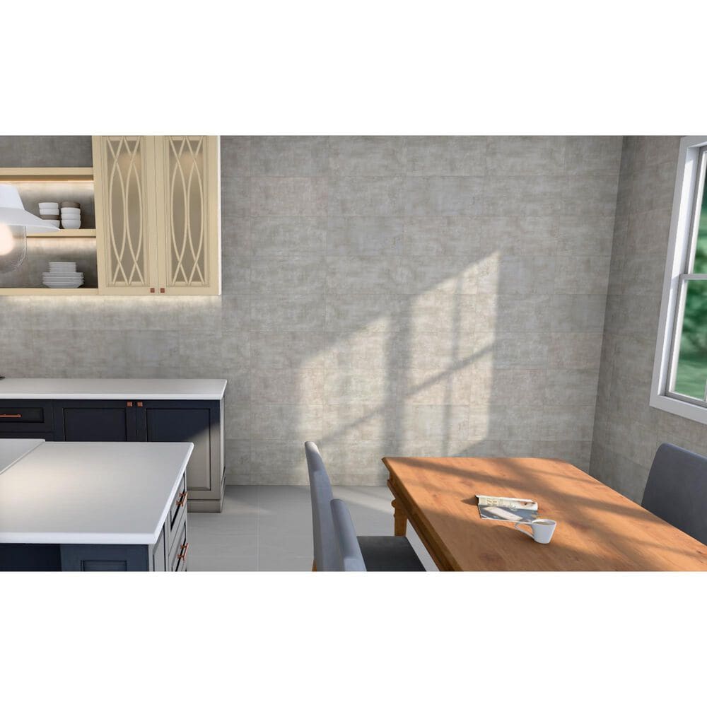 Soho Studio Runway Ash 12" x 24" Matte Porcelain Tile, , large