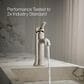 Kohler Occasion Single-Handle Bathroom Sink Faucet in Vibrant Brushed Nickel, , large