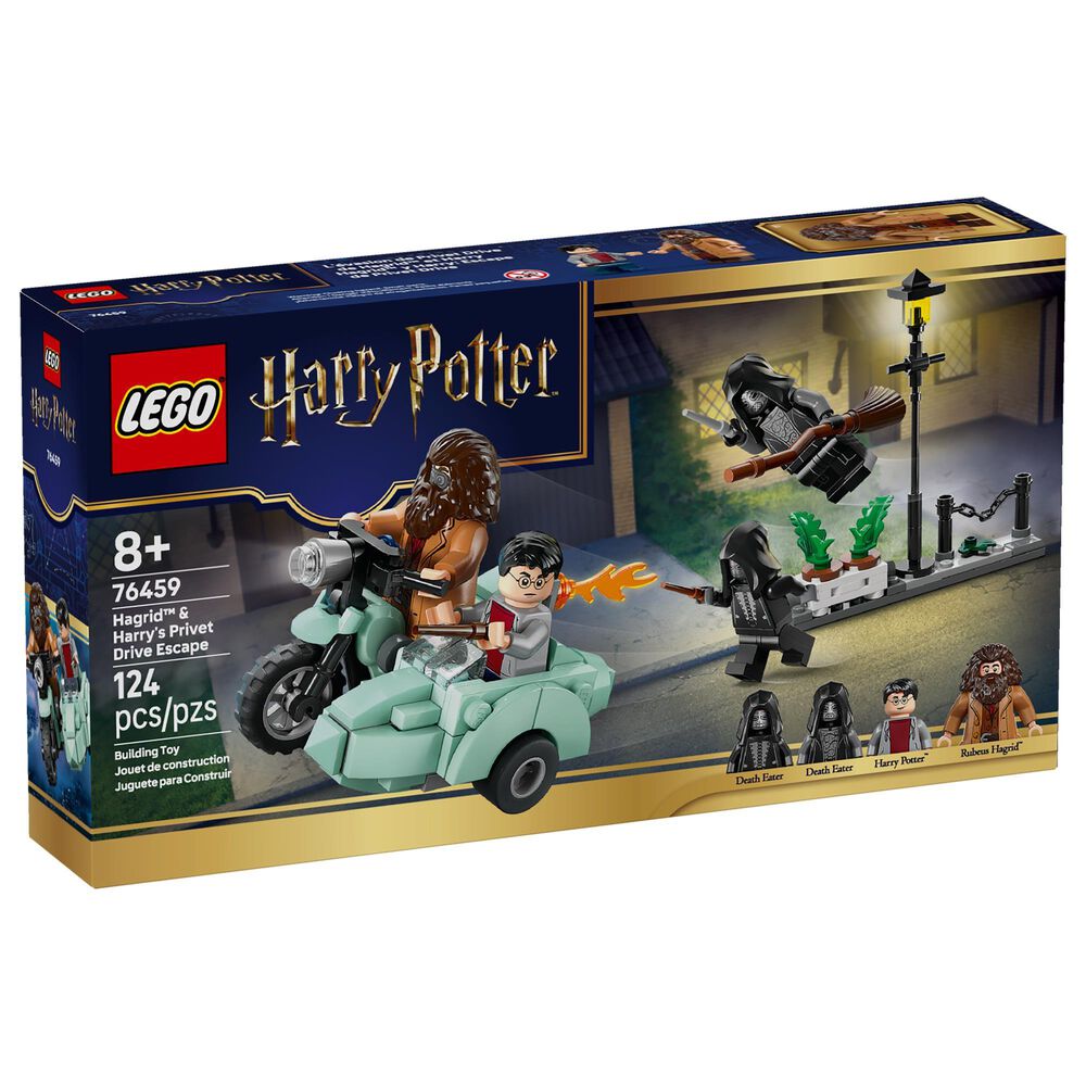 LEGO Harry Potter Hagrid and Harry's Privet Drive Escape Building Set, , large