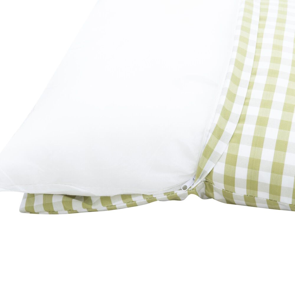 Linon Home Decor Tobin 5-Piece Nook Cushion Set in Apple Green, , large