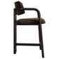 Armen Living Aaliyah 26" Counter Height Stool in Espresso, , large