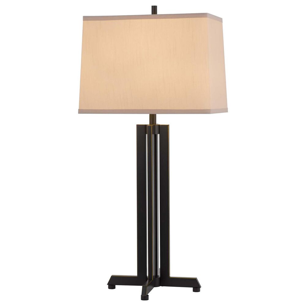 Cal Lighting Lakewood Metal Table Lamp in Oil Rubbed Bronze, , large