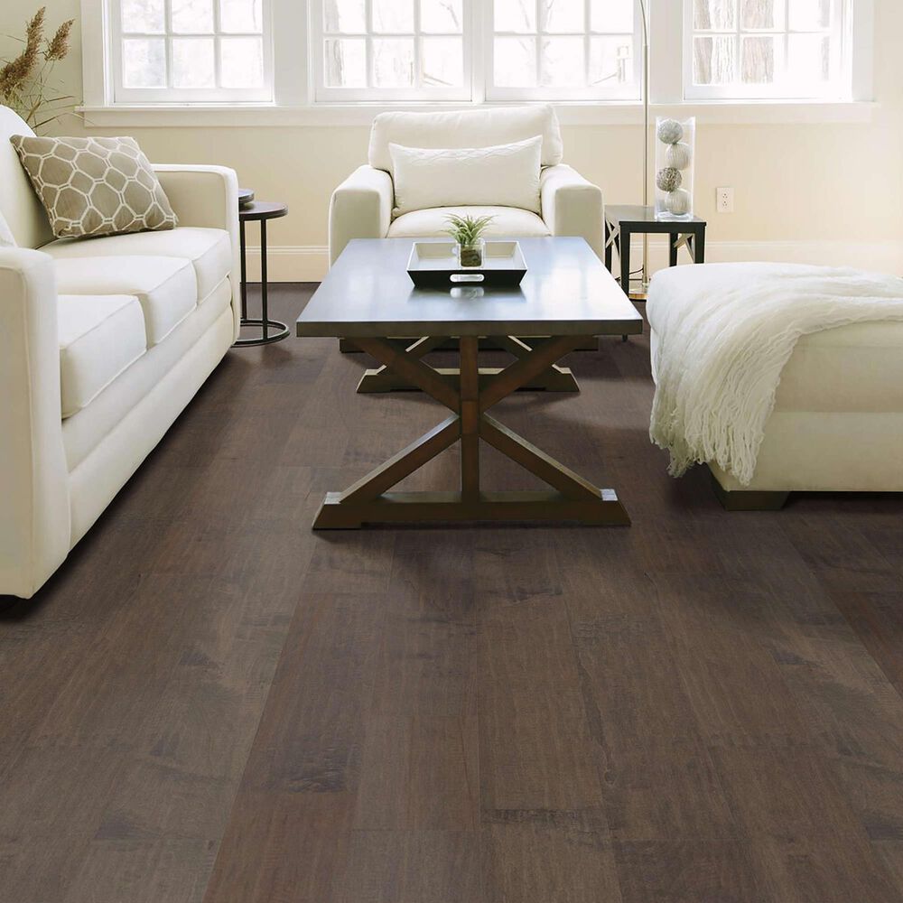 Shaw Fairbanks Timberwolf Maple 6 3/8&quot; Engineered Hardwood, , large