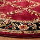 Safavieh Lyndhurst 5"3" Round Red and Black Area Rug, , large