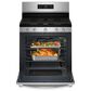 Whirlpool 5 Cu. Ft. Freestanding Gas Range in Stainless Steel, , large