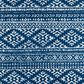 Safavieh Tulum Bohemian 5" Square Navy and Ivory Area Rug, , large