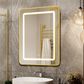 HOMLUX 20" x 30" Bathroom Medicine Cabinet with Mirror in Gold, , large