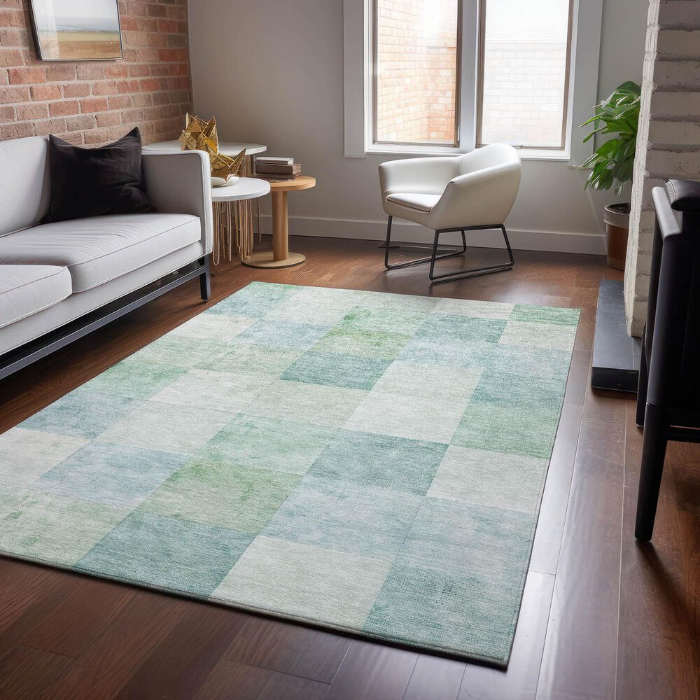 Dalyn Rug Company Pacifica PA10 9&#39; x 12&#39; Seafoam Area Rug, , large