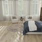 Nourison Rustic Textures Ivory and Grey 7"10" Round Area Rug, , large
