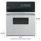 GE Appliances 24" Electric Single Standard Clean Wall Oven, , large