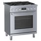Bosch 800 Series 30" Gas Freestanding Range in Stainless Steel, , large