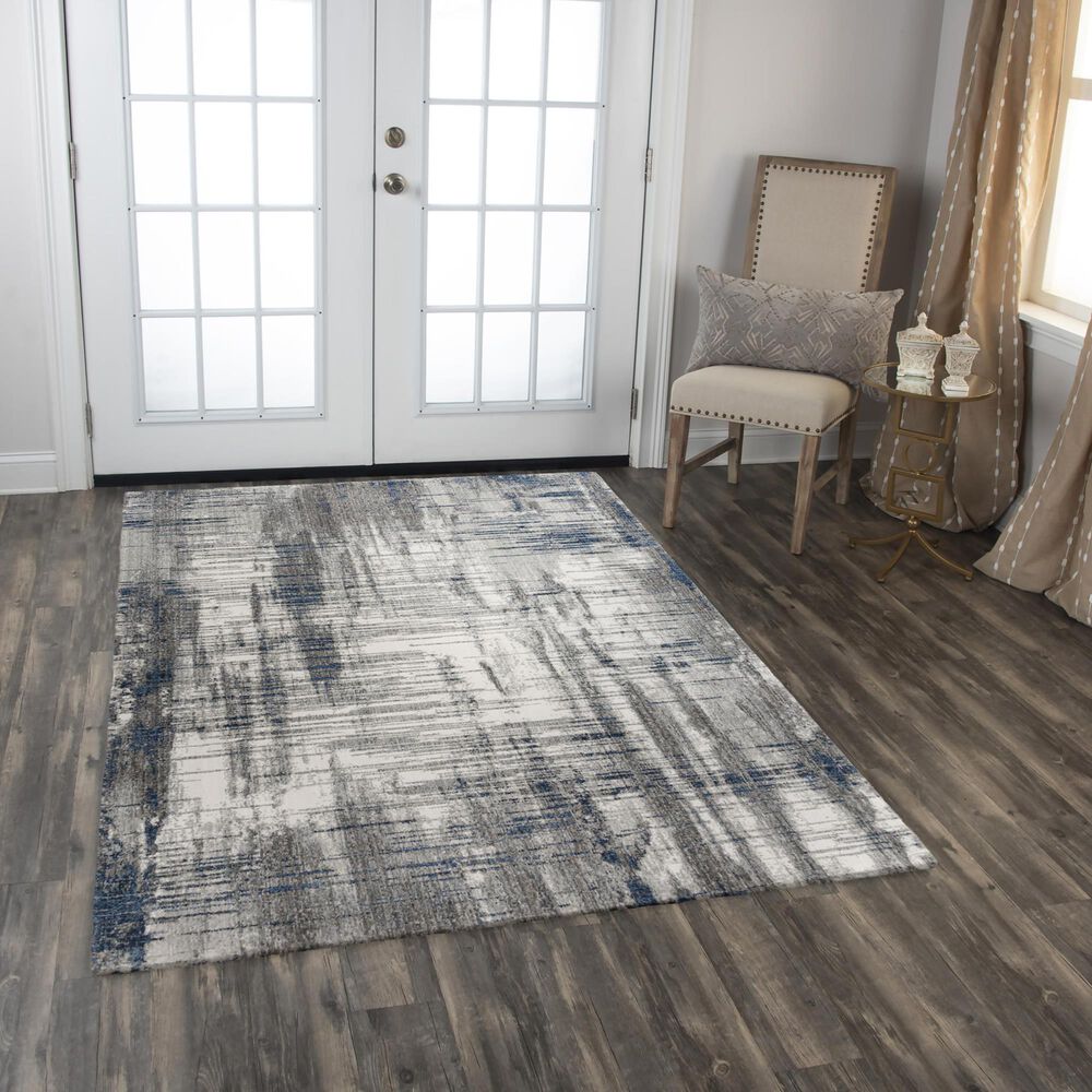 RIZZY Anatolia ANT746 5'2" x 7'9" Gray-Blue Area Rug, , large